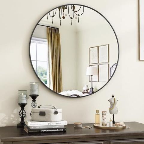 Hariglass 24x24 Inch Round Decorative Mirror - Image 7