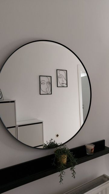 Hariglass 24x24 Inch Round Decorative Mirror - Image 8