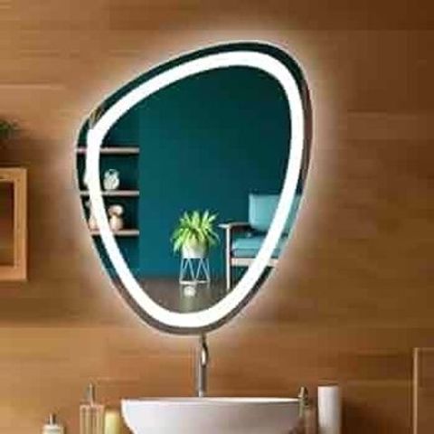 Haridarshan Glass Mirror105 Triangle Lighted Mirror - Image 6