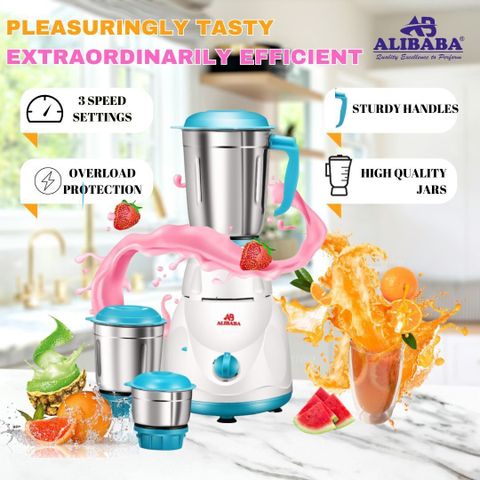 Alibaba Starlet Super Combo 750W Dry Iron & 550W Mixer Grinder - Image 4