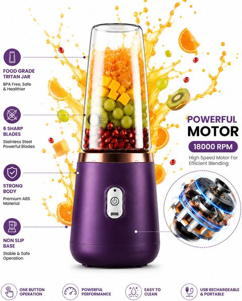 NutriPro ALAKH001 50 W Juicer Mixer Grinder (nw_R1_RANUJA_JUICER025 | 1 Jar | Multicolor) - Image 6