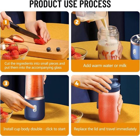 NIVKEZ নিà¦à¦à§à¦ PJC-30 USB Powered Blender with Juice Cup, Smoothie Maker 200 W (মালà§à¦à¦¿à¦à¦¾à¦²à¦¾à¦°) - Image 6