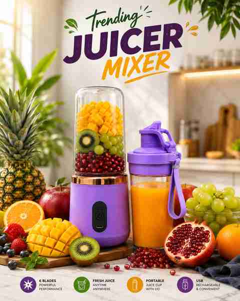 NutriPro ALAKH001 50 W Juicer Mixer Grinder (nw_R1_RANUJA_JUICER025 | 1 Jar | Multicolor) - Image 2