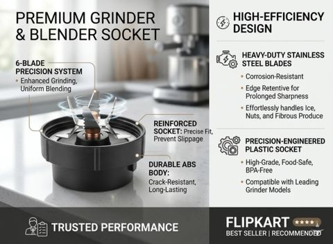 ALTRR Pack of 2 Nutri Jars (629 ML & 380 ML) â Blend Smoothies & South Indian Sauces Mixer Juicer Jar (900 ml) - Image 4