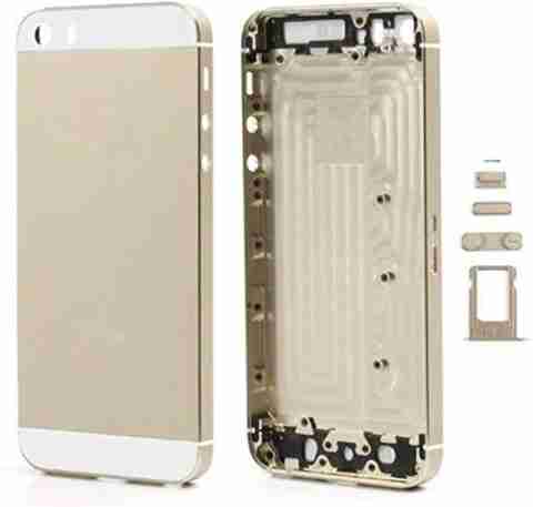 GOFCOTEL iPhone 5S Gold Back Panel with All Logos - Image 3