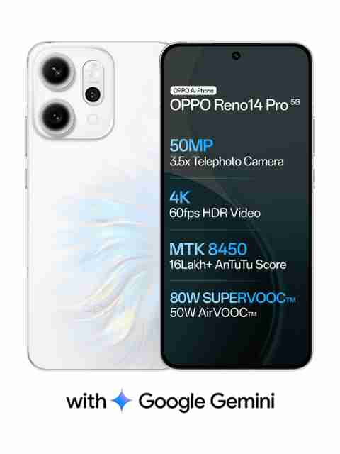 OPPO Reno14 Pro 5G Pearl White 256GB 12GB RAM - Image 5