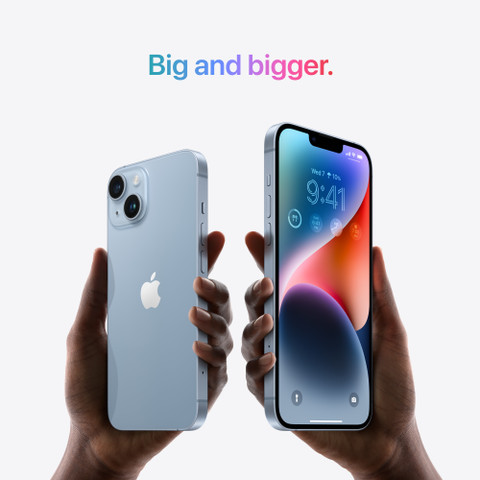 iPhone 14 Plus-Big Super Retina XDR display, All Day Battery