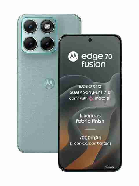 MOTOROLA Edge 70 Fusion Snapdragon (Pantone BLUE SURF, 256 GB) (12 GB RAM) - Image 4