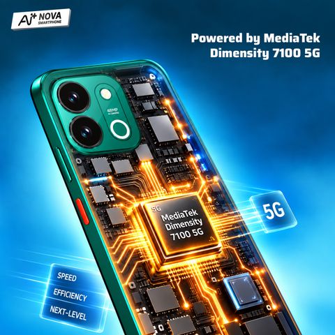 Ai+ Nova 2 Power 5G (Ocean Green, 128 GB, 8 GB RAM) - Image 8