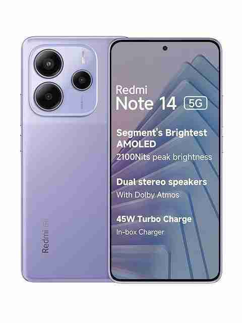REDMI Note 14 5G (Phantom Purple, 256 GB) (8 GB RAM) - Image 5