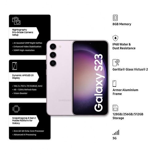 Samsung Galaxy S23 5G (128 GB Storage, 8 GB RAM) Online at Best