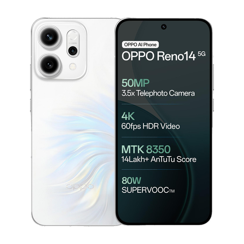 OPPO Reno14 5G (256 GB Storage, 12 GB RAM) Online at Best Price On