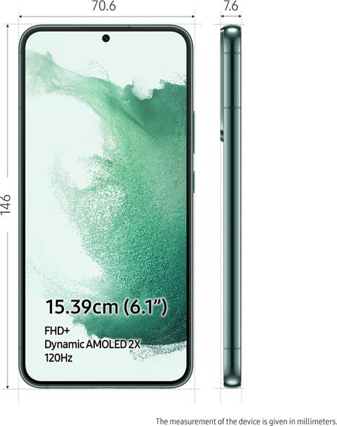 SAMSUNG Galaxy S22 5G (Green, 128 GB) (8 GB RAM)