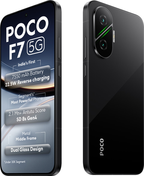 POCO F7 5G ( 256 GB Storage, 12 GB RAM ) Online at Best Prices