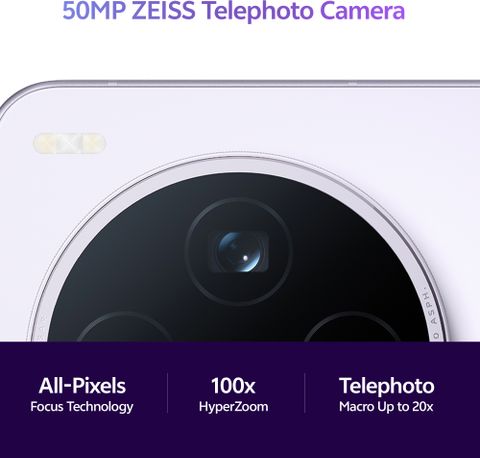 vivo X200T 5G (Seaside Lilac, 256GB, 12GB RAM) - Image 7