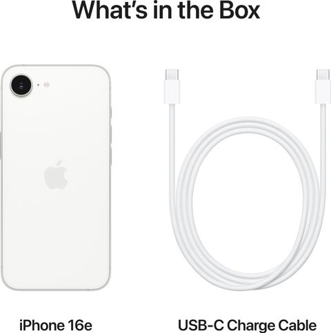 Apple iPhone 16e (White, 128 GB)