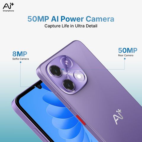 Ai+ Nova 2 5G (Purple, 128 GB, 6 GB RAM) - Image 4