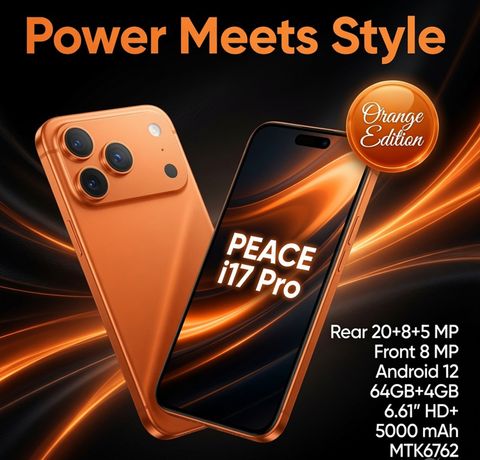 Maplin i-17 max 5G (Orange, 64 GB, 4 GB RAM) - Image 5