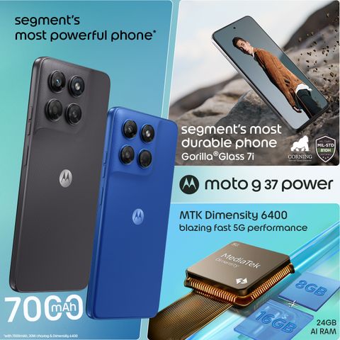Motorola g37 power 64GB 4GB RAM Pantone Impenetrable - Image 5
