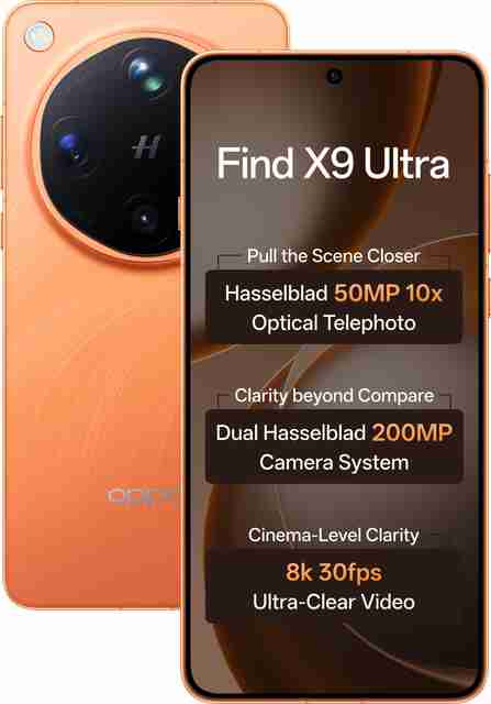 OPPO Find X9 Ultra (512 GB Storage, 12 GB RAM) Online at Best