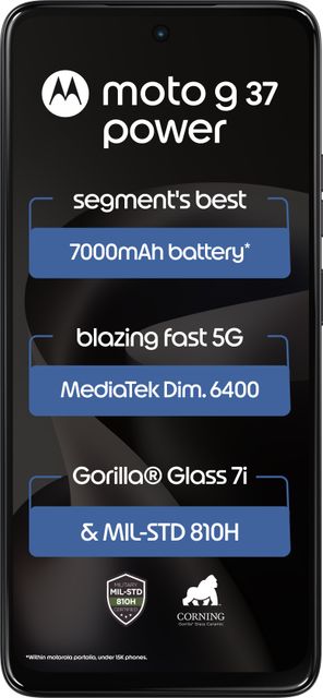 Motorola g37 power 64GB 4GB RAM Pantone Impenetrable - Image 4