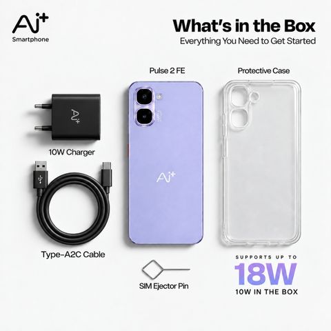 Ai+ Pulse 2 FE 64GB 4GB RAM Purple - Image 8