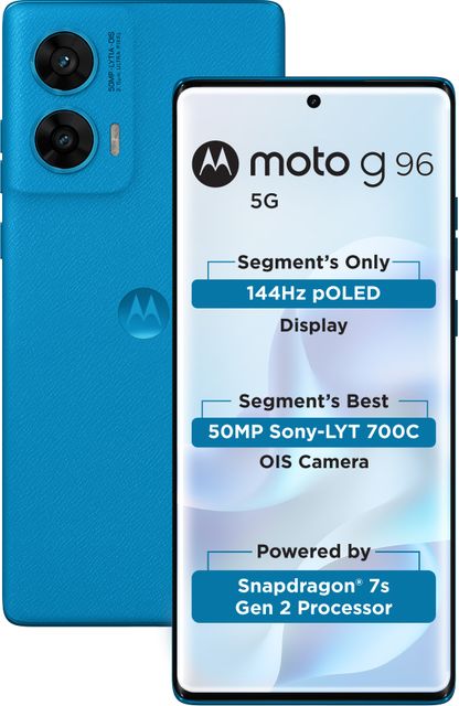 Motorola G96 5G 256GB 8GB RAM Dresden Blue - Image 7