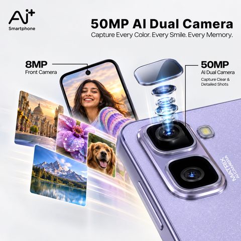 Ai+ Pulse 2 FE 64GB 4GB RAM Purple - Image 5