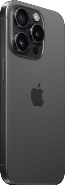 Apple iPhone 15 Pro (Black Titanium, 256 GB)