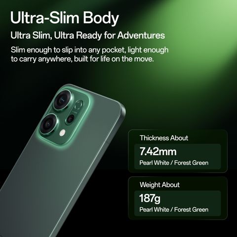 OPPO Reno14 5G (Pearl White, 256 GB) (8 GB RAM) - Image 6