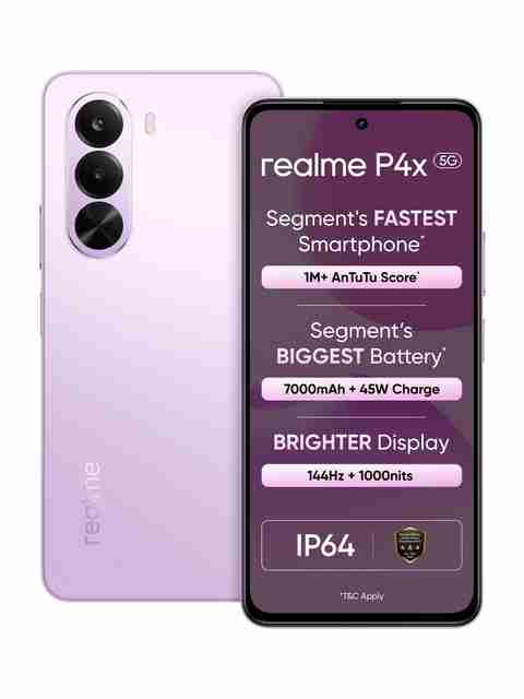 realme P4x 5G 128GB 8GB RAM Pink - Image 5