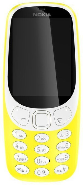Nokia 3310 Dual SIM Keypad Mobile with MP3 Player, FM Radio & Rear