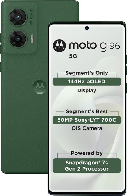 MOTOROLA G96 5G (Pantone Greener Pastures, 128 GB) (8 GB RAM) - Image 7