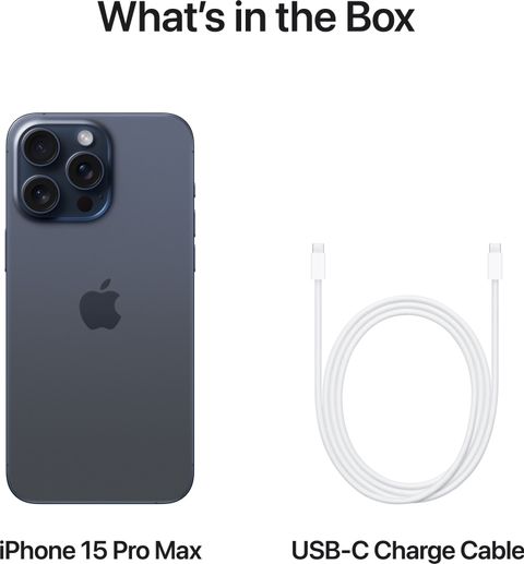 Apple iPhone 15 Pro Max (Blue Titanium, 256 GB)