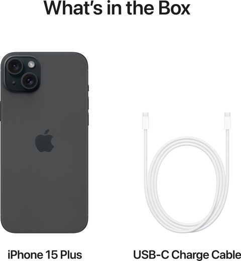 Apple iPhone 15 plus ブラック 本体 Apple iPhone 15 Plus (Black, 256 GB)
