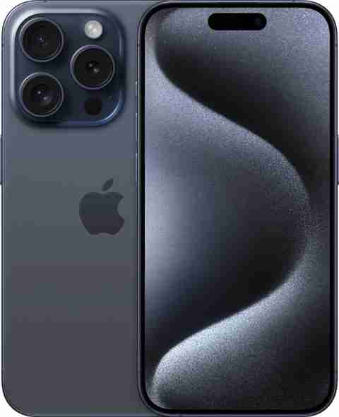 Apple iPhone 15 Pro (Blue Titanium, 128 GB)