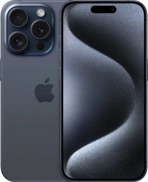 Apple iPhone 15 Pro (Blue Titanium, 128 GB)
