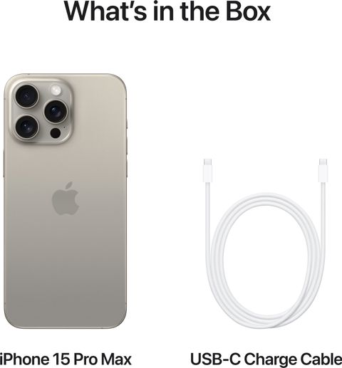 Apple iPhone 15 Pro Max (Natural Titanium, 256 GB)