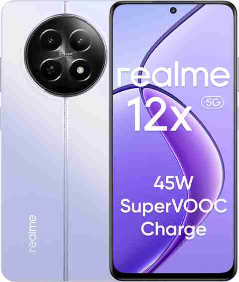 Realme 12x 5G (Twilight Purple, 128 GB) (4 GB RAM)