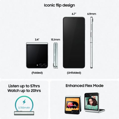 Samsung Galaxy Z Flip5 (256 GB Storage, 8 GB RAM) Online at Best