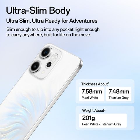 OPPO Reno14 Pro 5G Pearl White 256GB 12GB RAM - Image 6