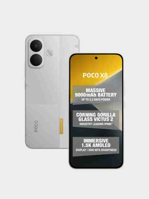 POCO X8 5G Frost White 128GB 6GB RAM - Image 2