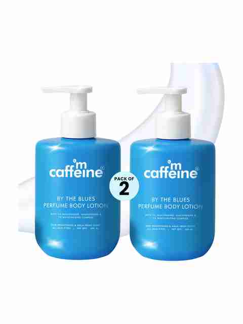 mCaffeine By The Blues Perfume Body Lotion 600ml (Pack of 2) - Image 3
