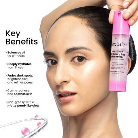 Foxtale Oil Balancing Moisturizer for Oily Skin, Niacinamide (15 ml) - Image 6