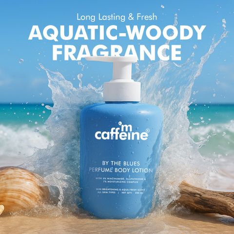 mCaffeine By The Blues Perfume Body Lotion 600ml (Pack of 2) - Image 8