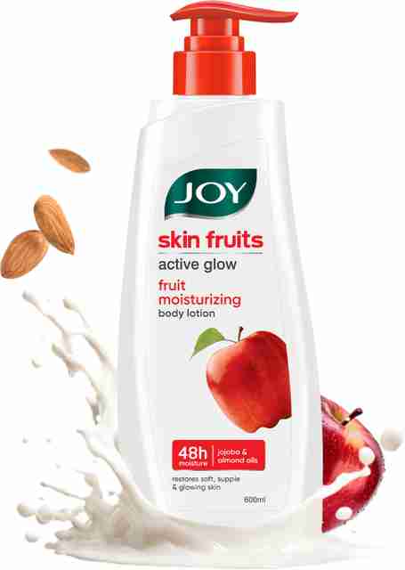 Joy Active Glow Fruits Moisturizing Body Lotion 600ml - Image 3