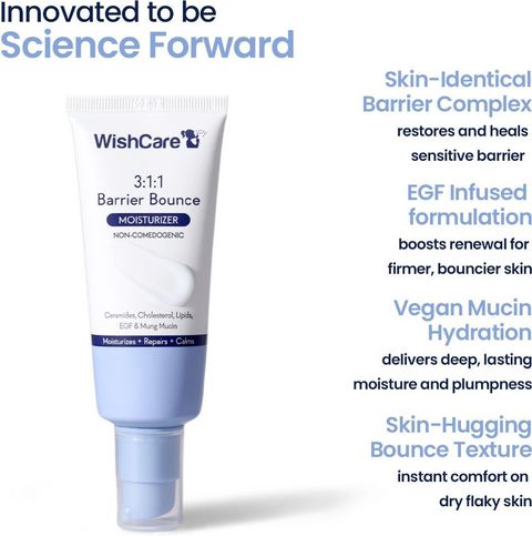 WishCare 3:1:1 Barrier Bounce Moisturiser 50ml - Image 7