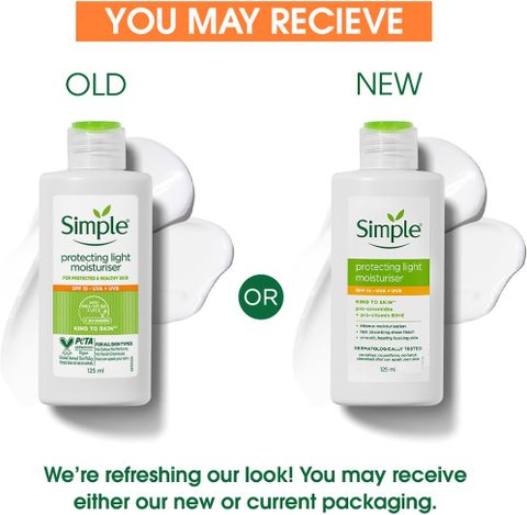 Simple Kind To Skin Protecting Light Moisturiser (125 ml) - Image 4