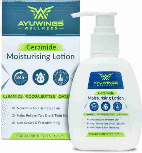 Ayuwings Wellness Ceramide Moisturizing Lotion (Pack of 2) (250 ml) - Image 3
