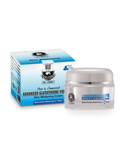 DR JAMES Glutathione Skin Brightening Night Cream